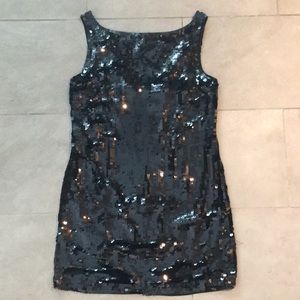 NWT Banana Republic Black sequin party prom dress